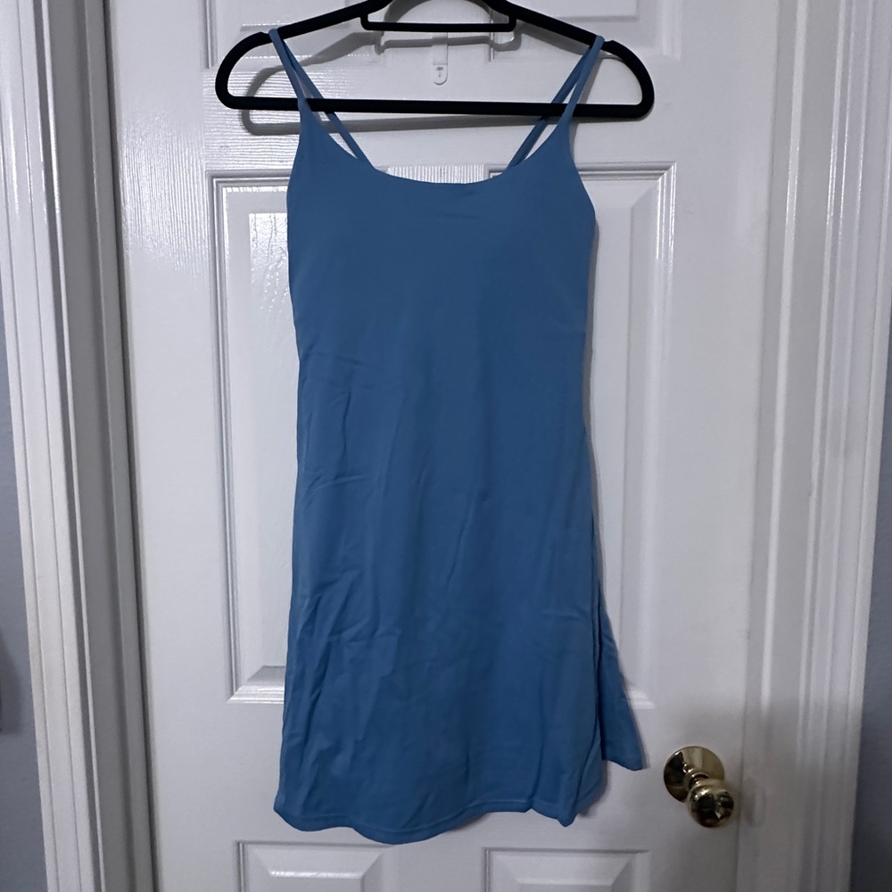 Halara athletic dress with built in shorts and sports bra